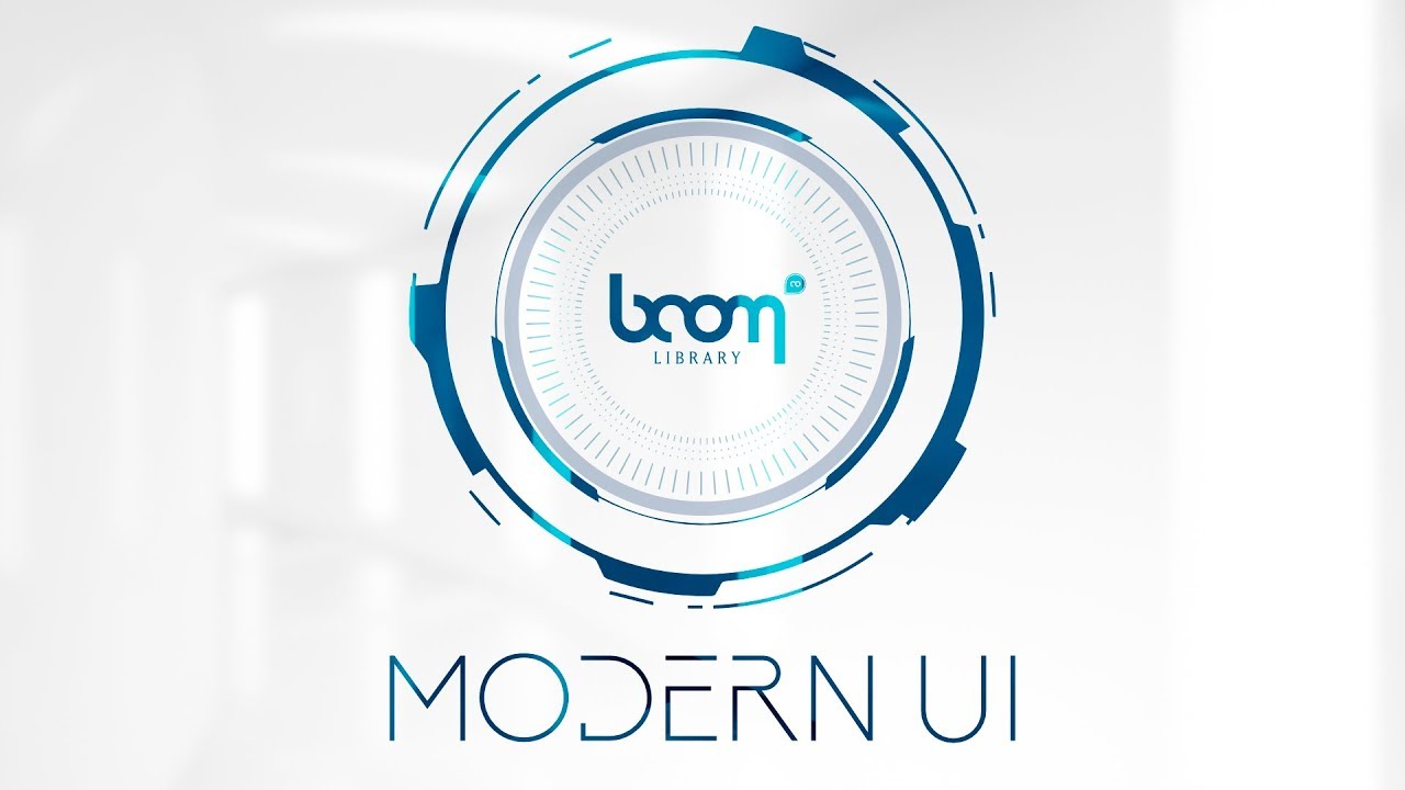 【高科技 & UI音效采样包】Boom Modern UI