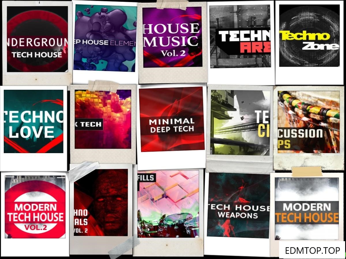 【Techno/House/Deep House风格采样包合集2020】Chop Shop Samples Bundle 2020