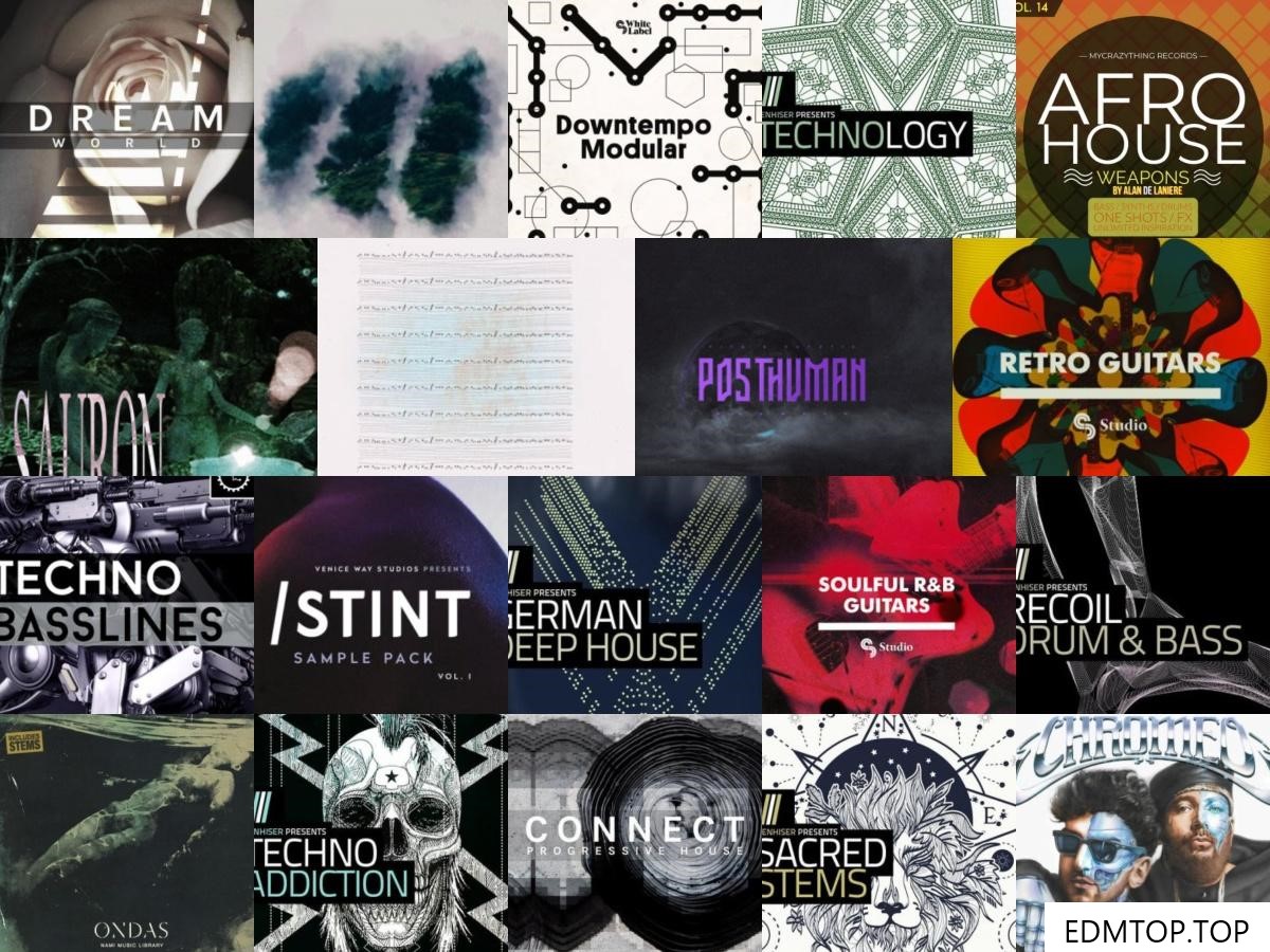 【EDM多风格采样包系列合集2020】采样包袋装VOL 1