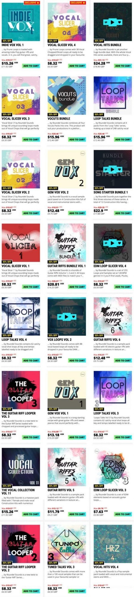 【Roundel Sounds厂牌EDM多风格系列合集2020】Roundel Sounds Bundle 2020