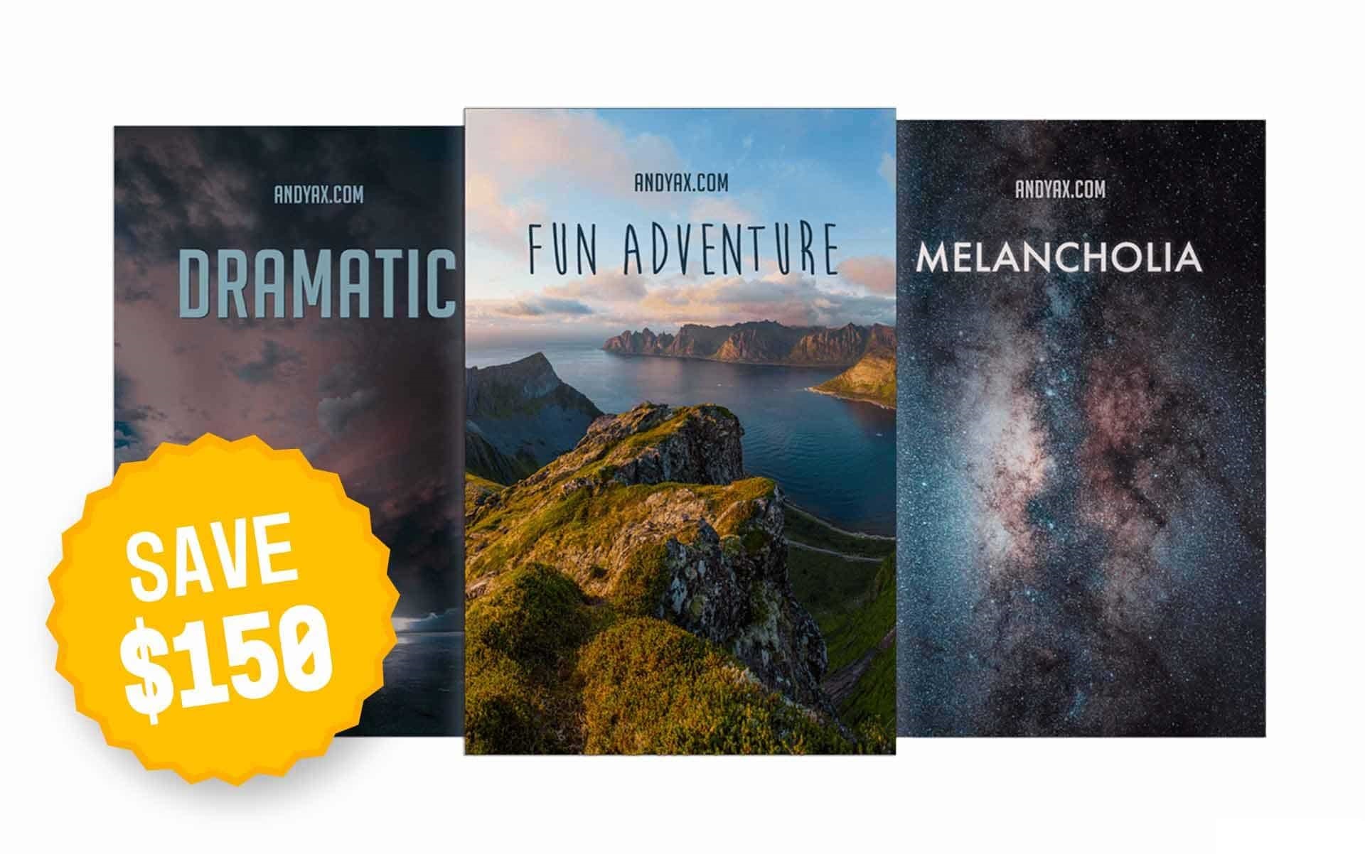 【纪录片/多风格流派制作样品包】Andyax音乐包套装