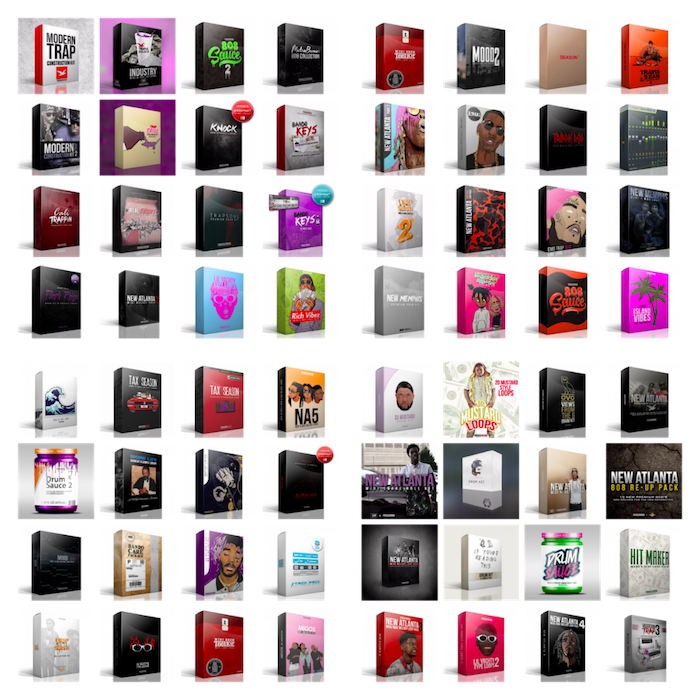 【独家 | 现代Trap/嘻哈风格采样包】Producergrind所有样品系列