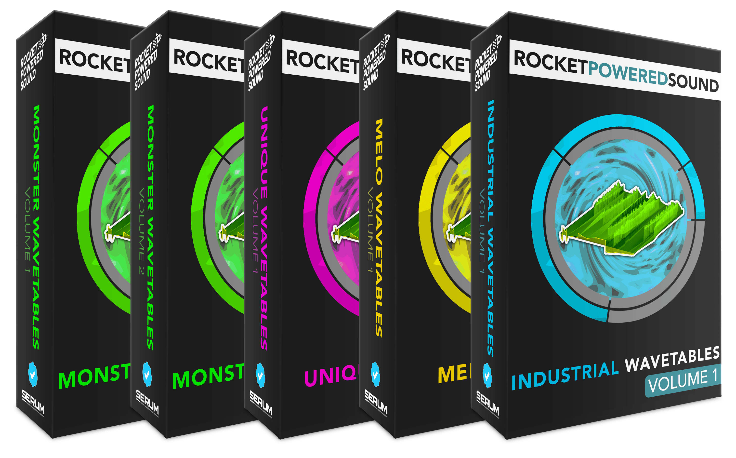 【血清波表捆绑包】5 Wavetable Packs