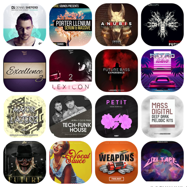 【EDM多风格采样包合集2020】采样包袋装 VOL 5