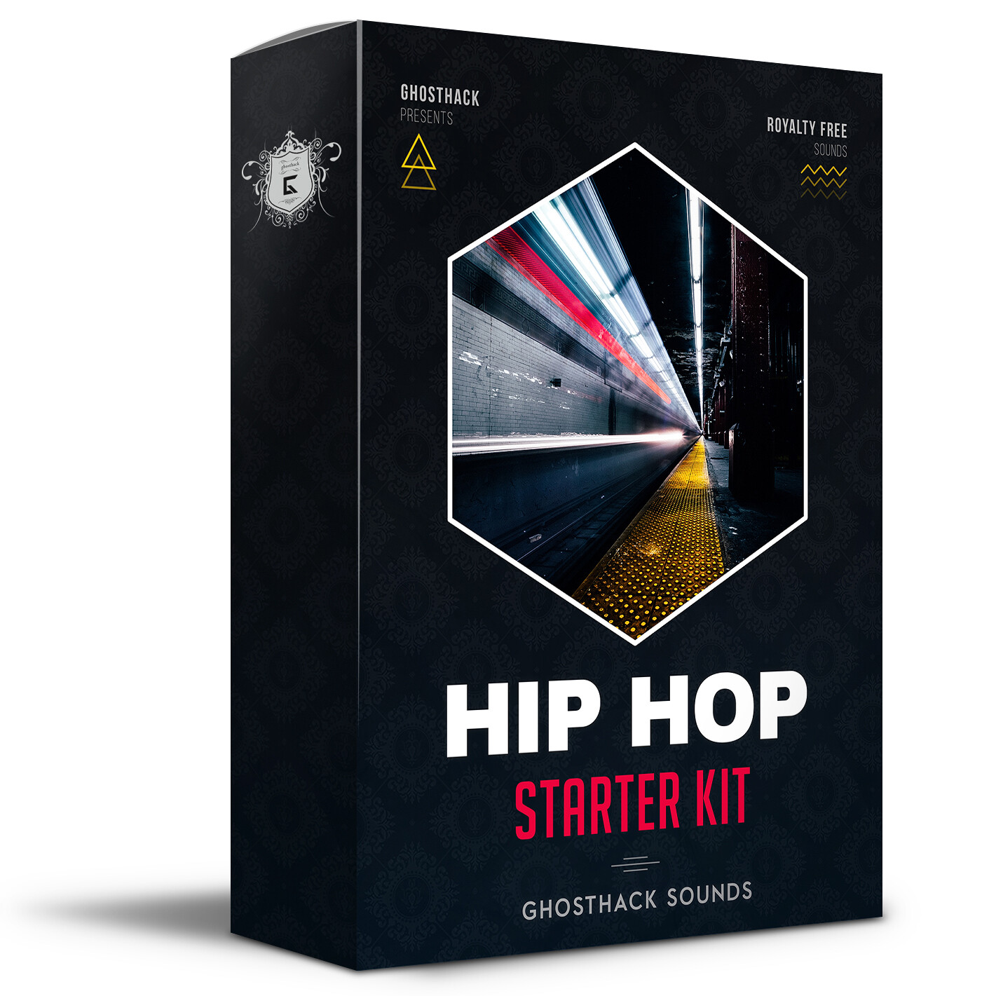 【Hip Hop风格采样包】Ghosthack Sounds-Hip Hop Starter Kit