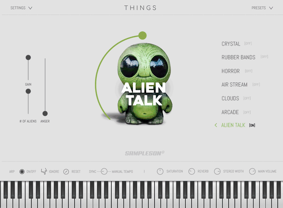 【新手必备直观的合成器】Sampleson Things Intuitive Synthesizer v1.0.3
