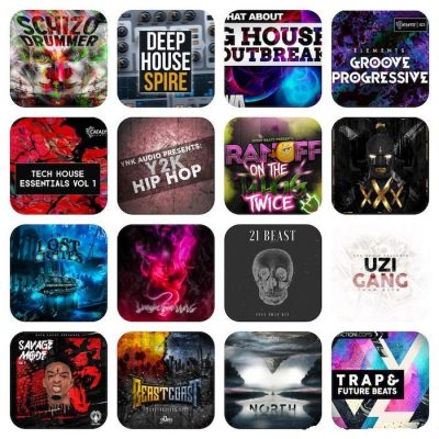 【Trap/House/EDM多风格采样包合集】采样包袋装VOL 8