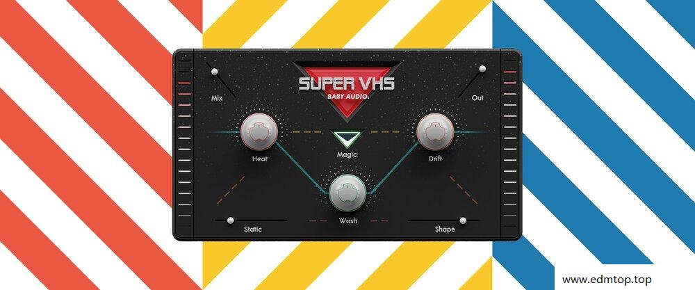 【混响效果插件】Baby Audio – Super VHS