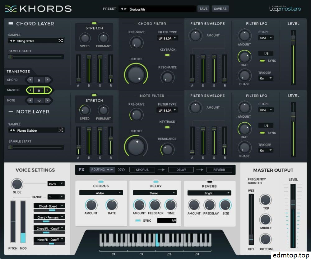 【EDM合成器】Loopmasters – Khords v1.0.1 [WIN-MAC]