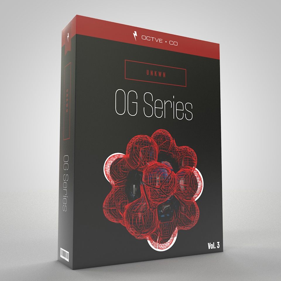【打击乐/EDM多风格样品包】OCTVE.CO – OG Series – UNKWN Vol. 3