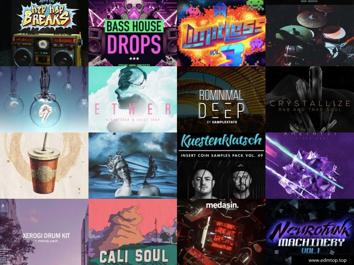 【House/ Future Bass风格采样包合集】采样包袋装合集 Vol 4