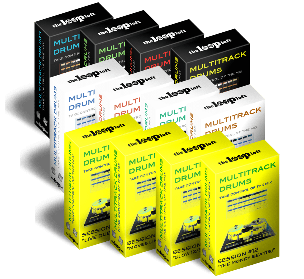 【7GB+多轨鼓采样包】The Loop Loft Multitrack Drums Master