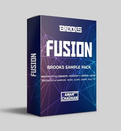 【House多风格采样包+预置】FUSION – Brooks Sample Pack [Presets + Samples] (By Aman Chauhan)