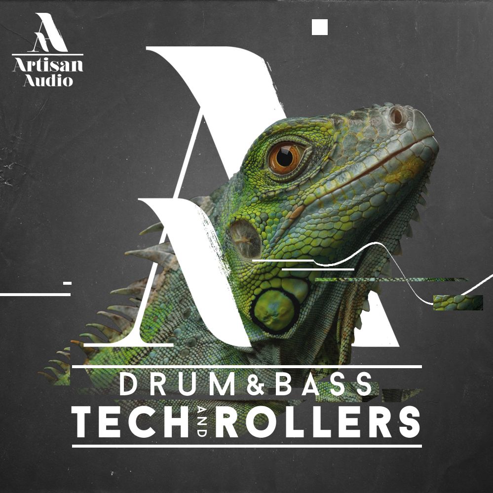 【Drum/Bass/Dnb风格采样包】Artisan Audio – Drum and Bass Tech and Rollers