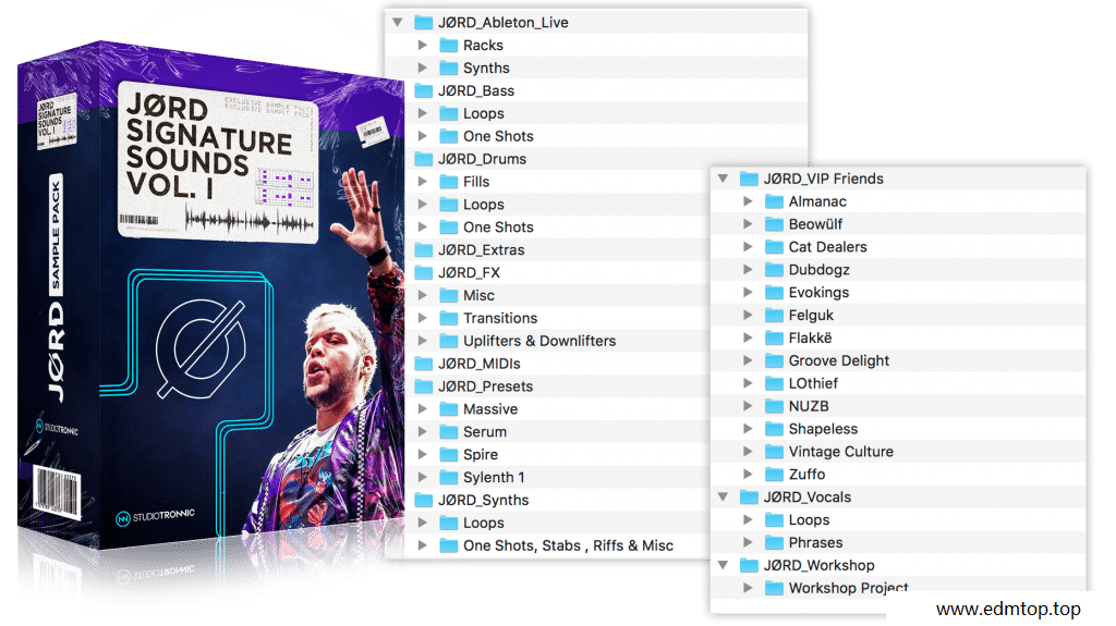 【EDM多风格采样包】JØRD Signature Sounds Vol.1