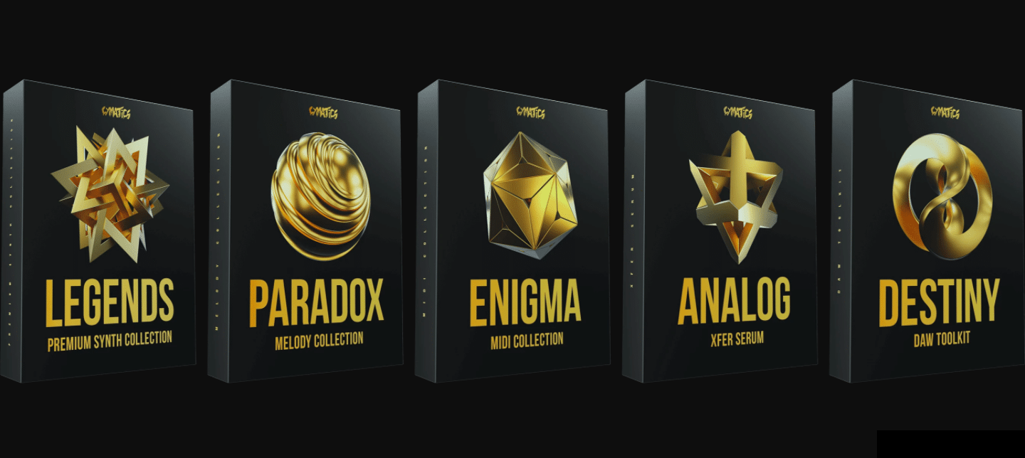 【Trap/Hip-Hop风格高级采样包】Cymatics – Legends Premium Synth系列