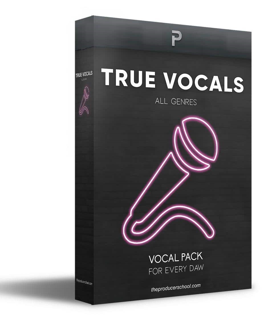 【人声采样包】The Producer School – True Vocals Wav