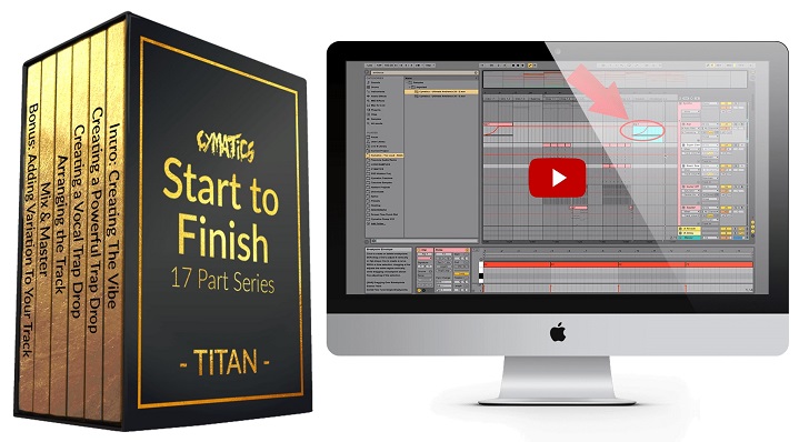 【从入门到完成EDM制作教程】Cymatics – Titan Start To Finish