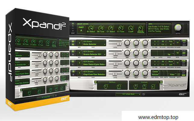 【多音色工作站合成器】AIR Music Tech Xpand2