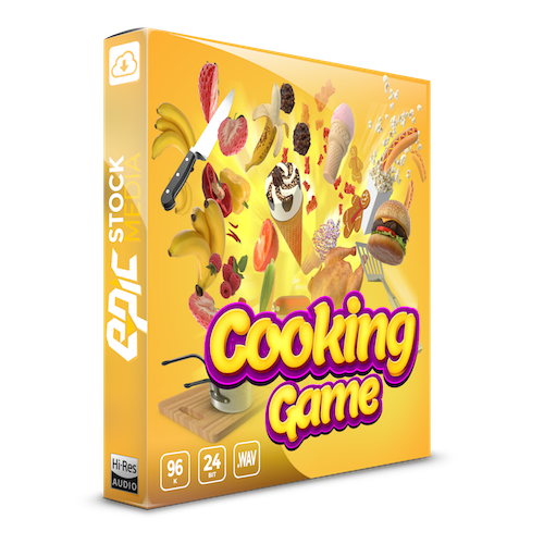 【烹饪音效采样包】Epic Stock Media Cooking Game – Sound Effects Library