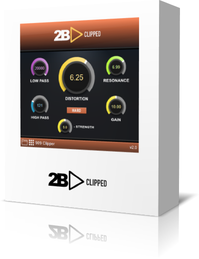 【滤波引擎插件】2B – Clipped VST2/VST3 [WIN+MAC]