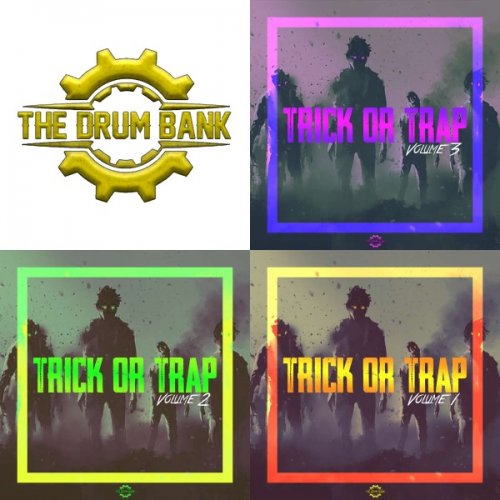 【万圣节Hip Hop/Trap风格采样包合集2020】TheDrumBank-Trick Or Trap Volume 1-3