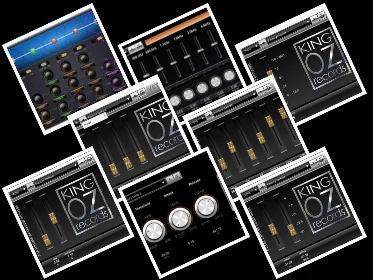 【滤波/失真多功能插件合集2020】King OZ DSPplug Bundle 2020