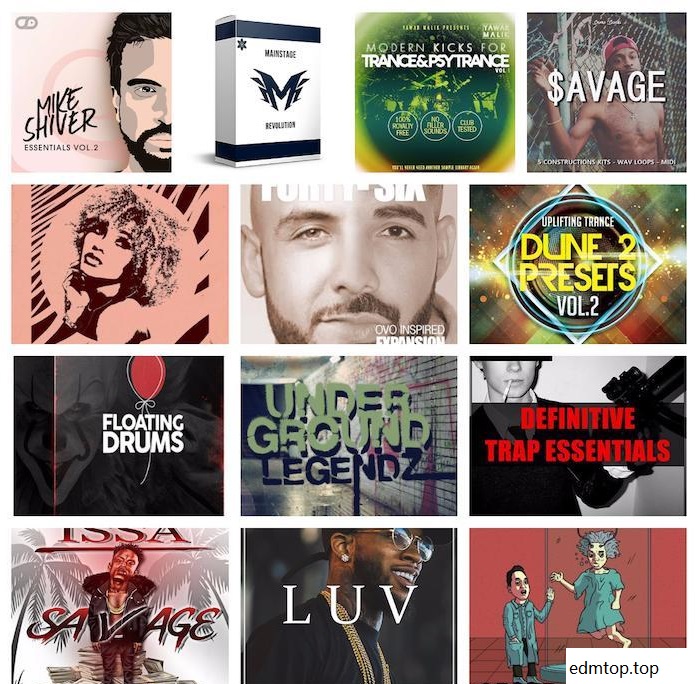 【EDM多风格采样包合集】RELEASE MEGA PACK