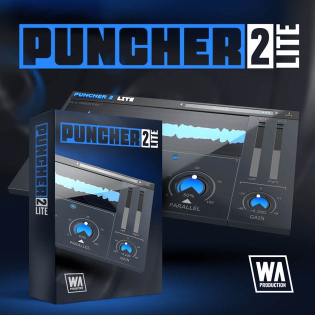 【多功能音频压缩处理插件】WA Production – Puncher 2 Lite（WIN + MAC