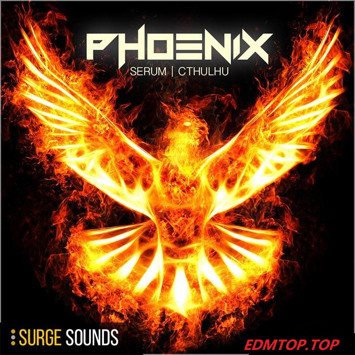 【梦幻Future Bass风格采样包】Surge Sounds – Phoenix Wav Serum 1.242+ Cthulhu