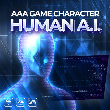 【游戏/人类语音AI音效采样包】Epic Stock Media AAA Game Character: Human AI