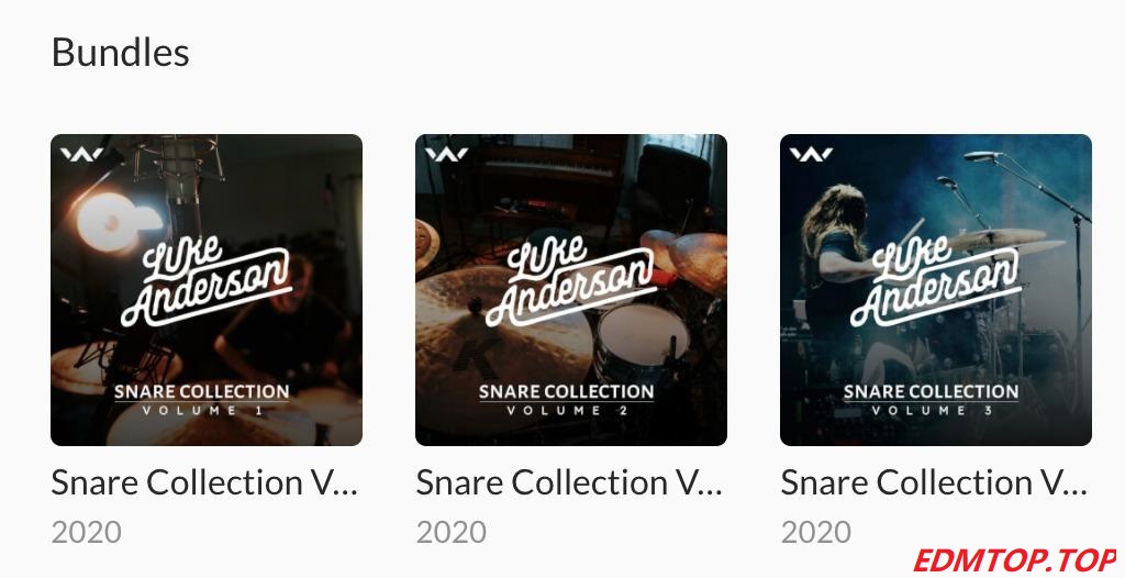 【军鼓珍藏合集包】Luke Anderson Snare Collection Volume 1-3