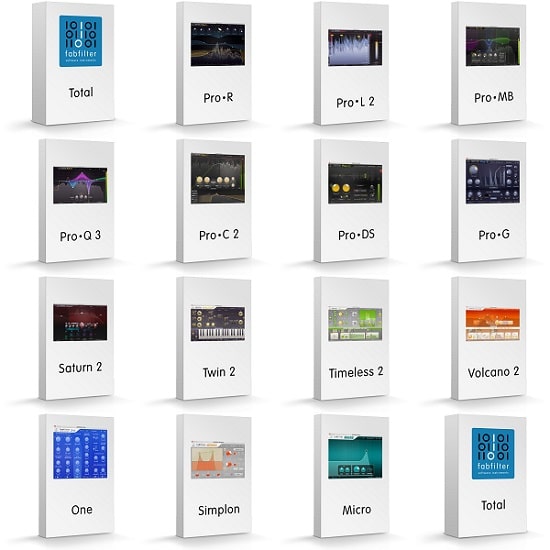 【所有肥波插件合集2022】FabFilter插件总包2022 (Win＆Mac)