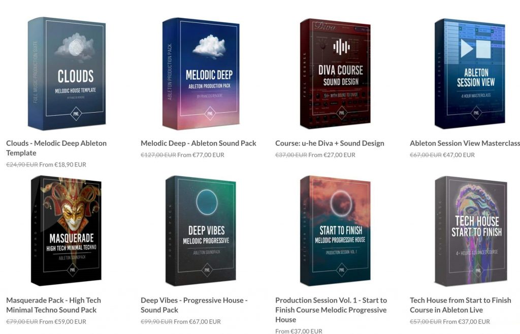 【PML课程模板采样包套装合集2020】Production Music Live – Latest Sound Packs Templates Courses