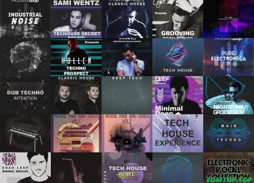 【House Of Loop厂牌Tech House多风格采样包合集2021】House Of Loop Sample Bundle