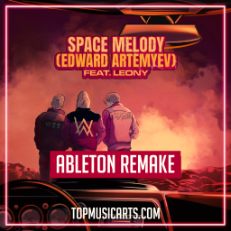 【Slap House风格构建包+模板】Top Music Arts VIZE Alan Walker Space melody Ableton Remake