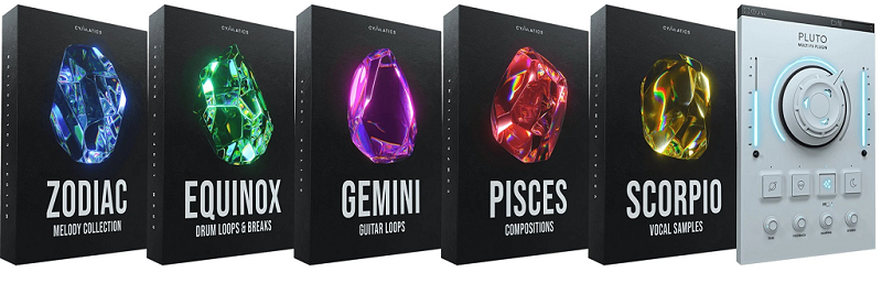 【Cymatics全套限量发行EDM旋律套装】Cymatics ZODIAC Melody Collection