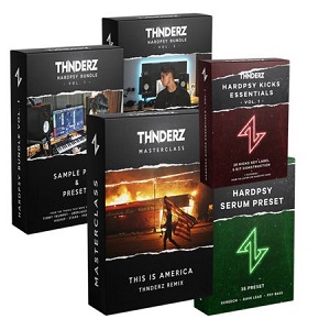 【Hardpsy风格采样包捆绑合集】THNDERZ The Hardpsy Vault Vol.2 (Hardpsy Bundle Vol.1 + Bundle Vol.2 + Hardpsy Kick Essentials + Hardpsy Masterclass + FREE Hardpsy SERUM Preset)