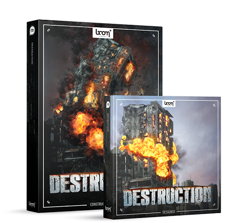 【爆炸&破坏FX音效电影风格采样包】Boom library DESTRUCTION