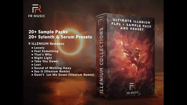 [ILLENIUM采样包]内含预制和Fl Studio工程