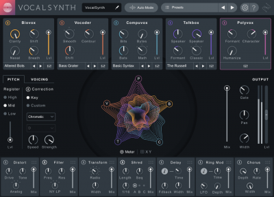 【虚拟人声合成器插件】iZotope VocalSynth（Win+Mac）