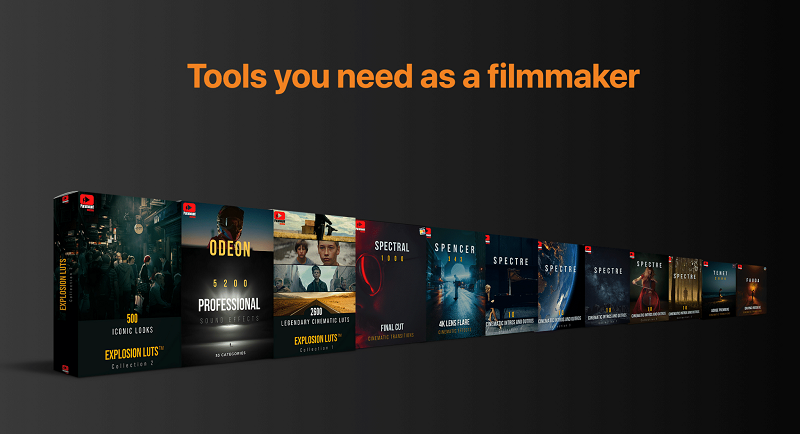 【好莱坞动作电影终极捆绑包套装】Paramount Motion ULTIMATE Filmmaker Bundle [Exclusive Release]