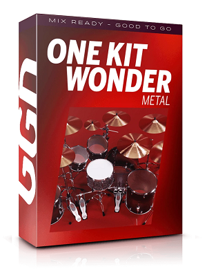 【金属架子鼓KONTAKT扩展】Getgooddrums ONE KIT WONDER METAL KONTAKT