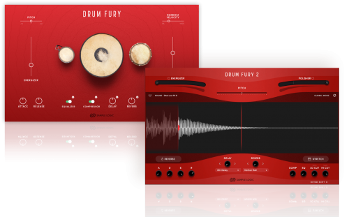 【世界打击乐器&鼓KONTAKT扩展】Sample Logic – DRUM FURY 2