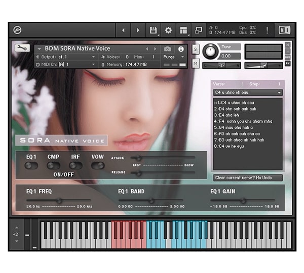 【日本女声氛围KONTAKT扩展】Bela D Media Native Voice Sora KONTAKT