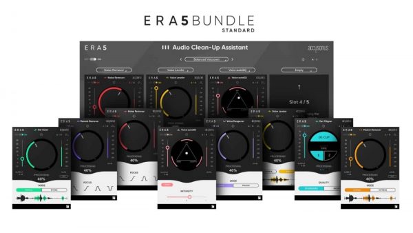 【多功能混响&人声降噪处理插件捆绑包2021】Accusonus ERA Bundle Pro + VoiceChanger v5.3.00 (WiN)