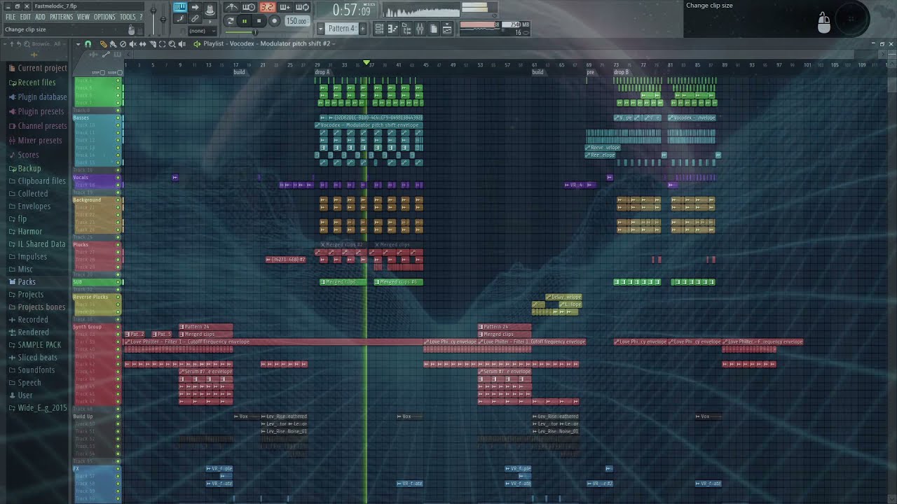 【Dubstep风格FLStudio工程】FL Studio – Dubstep Color Bass + [Free FLP]