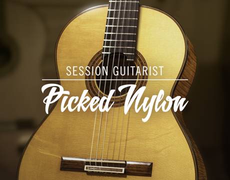 【多重奏尼龙弦吉他KONTAKT乐器扩展】NI Session Guitarist – Picked Nylon KONTAKT