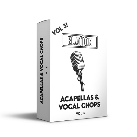 【EDM风格无伴奏人声合唱采样包】Elation Sounds Acapellas & Vocal Chops Vol.3