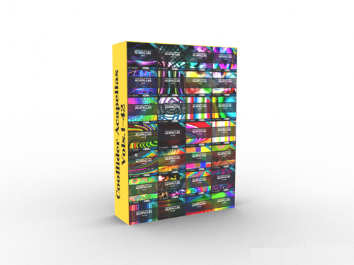 【1000+EDM流行无伴奏干声合集】Coollider Acapellas Vols.1-42